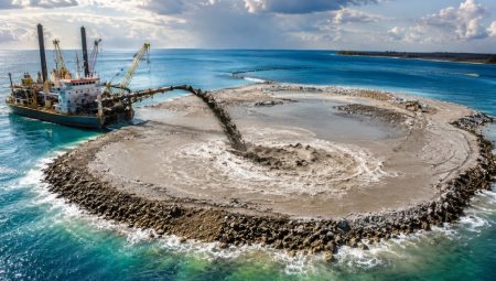 500 bin metreküp tortuyla yeni bir ada inşa etmelerinin bir sebebi var